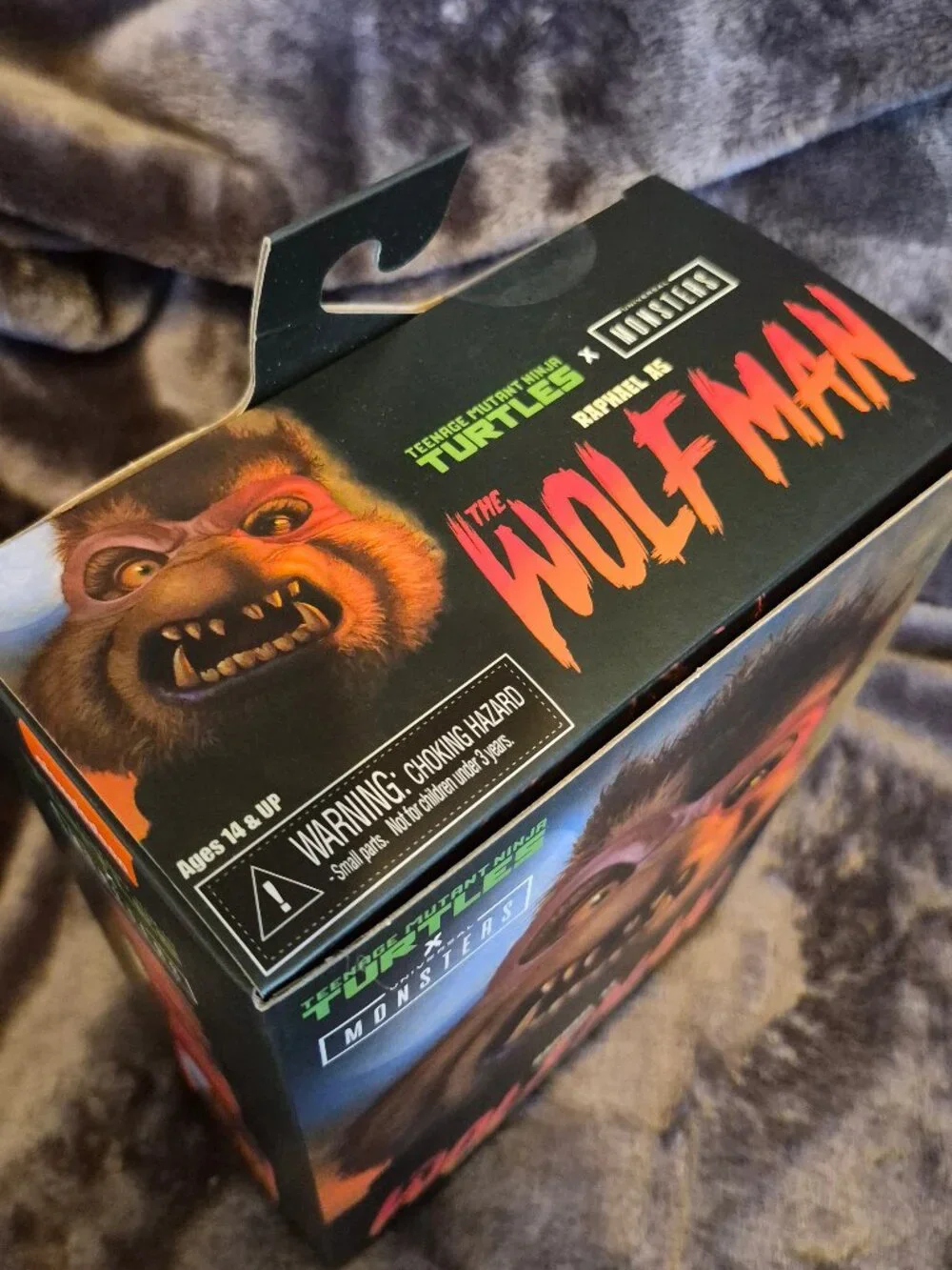NECA TMNT RAPHAEL as The WOLFMAN Universal Monsters
